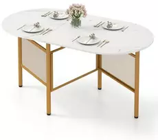 Sulankstomas valgomojo stalas 150 cm 6–8 vietų