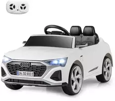 Vaikiškas elektrinis automobilis 12 V baltas