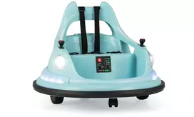Smūginis automobilis mėlynas
