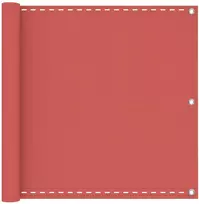 Balkono Ekranas Terakotos 120 x 700 cm HDPE ir aliuminis