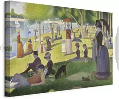 Paveikslas Georges Seurat – Sekmadienio popietė La Grande Jatte saloje