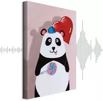 Paveikslas Panda su balionu