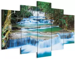 Paveikslas Mėlynas krioklys Kanchanaburi, Thailand