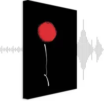 Paveikslas Minimalistinė gėlė