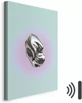 Paveikslas Metalinė forma. Abstrakti skulptūra