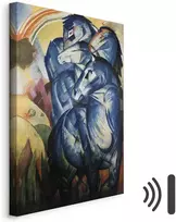 Paveikslas Franz Marc - Mėlynųjų arklių bokštas