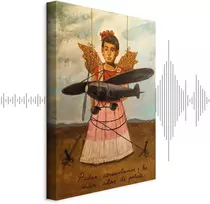 Paveikslas Frida Kahlo - Jie prašė lėktuvų, o gavo šiaudinius sparnus