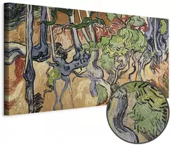 Paveikslas Vincent van Gogh - Medžių šaknys