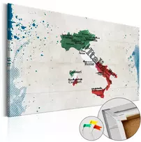 Kamštinis žemėlapis - Italija