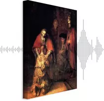 Paveikslas Rembrandt - Sūnaus palaidūno sugrįžimas