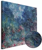 Paveikslas Claude Monet - Menininko namas, matomas iš rožių sodo