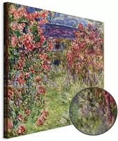 Paveikslas Claude Monet - Namas rožėse