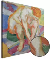 Paveikslas Franz Marc - Aktas su kate