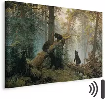 Paveikslas Ivan Shishkin - Rytas pušyne
