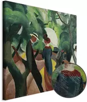 Paveikslas August Macke - Promenada