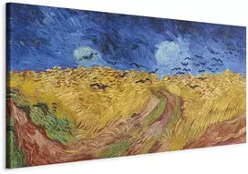 Paveikslas XXL Vincent van Gogh - Kviečių laukas su varnomis