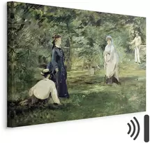 Paveikslas Edouard Manet - Kroketo vakarėlis Paryžiuje