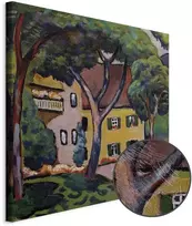 Paveikslas August Macke - Staudacherio namas Tegernsee