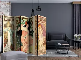 Pertvara - Alphonse Mucha. Moterys II - 5 dalių