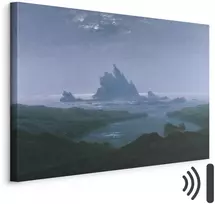 Paveikslas Caspar David Friedrich - Uolos prie jūros kranto