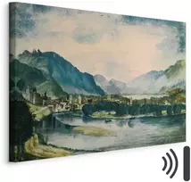 Paveikslas Albrecht Dürer - Trento vaizdas iš šiaurės