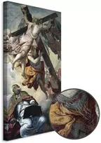 Paveikslas Tintoretto - Kryžiaus apsireiškimas šv. Petrui