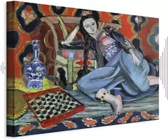 Paveikslas Henri Matisse - Odaliskė su turkiška kėde