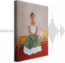Paveikslas Frida Kahlo - Aš ir mano lėlė