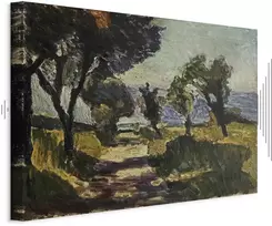 Paveikslas Henri Matisse - Korsikos peizažas su alyvmedžiais