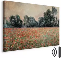Paveikslas Claude Monet - Laukas su laukinėmis aguonomis