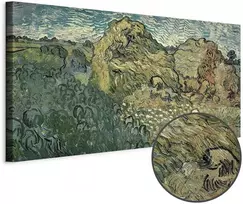 Paveikslas Vincent van Gogh - Laukas su javų pėdais