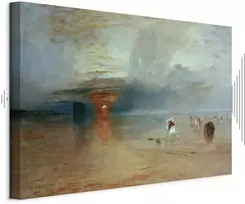 Paveikslas William Turner - Kalė pakrantė atoslūgio metu