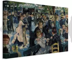 Paveikslas Pierre Auguste Renoir - Šokis Moulin de la Galette