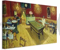 Paveikslas Vincent van Gogh - Naktinė kavinė