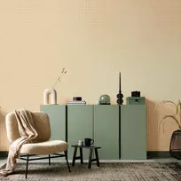 Tapetai - Banguojančios linijos pasteliniame fone