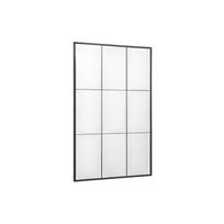 Sieninis veidrodis su medžio masyvo rėmu 100x160 cm Ulrica – Kave Home