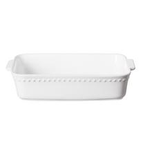 Baltas akmens masės kepimo indas Costa Nova Pearl, 30 x 20 cm