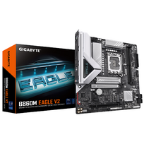GIGABYTE B860M EAGLE V2 | Intel processor family | LGA1851 processor socket | DDR5 | Supported hard drive interfaces: SATA, M.2 | 4 SATA connectors