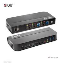 Club3D VIDEO SWITCH KVM HDMI 2PORT/CSV-1382