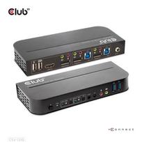 Club3D VIDEO SWITCH KVM DP/HDMI/CSV-7210