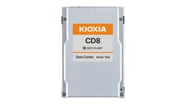 KIOXIA SSD CD8-R 7680GB U.2 NVMe Gen.4 1x4 DWPD 1 3D TLC BiCS Flash Data Center NVMe non-SED SIE PLP
