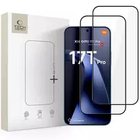 Tech-Protect TEMPERED GLASS GLASS FIT+ 2-PACK XIAOMI 17T PRO BLACK