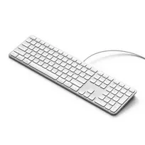 Satechi Wired keyboard USB A/USB C QWERTY Dual (Mac/Windows) Slim LX3 Wired silver