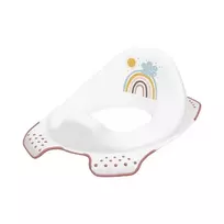 Keeeper Toilet training seat with anti-slip function Ewa "Rainbow" 30x40x15cm white
