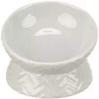 Trixie Pet bowl, ceramic - Bowl, elevated, ceramic, 0.15 l/ø 13 cm
