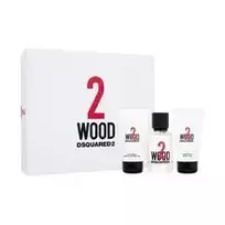 DSquared2 2 Wood Gift Set: EDT 50 ml, shower gel 50 ml, and body gel 50 ml