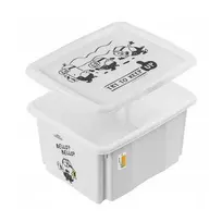 Keeeper Box with lid 24L Karolina “Minions Bello” 42.5x35.5x22.5cm white