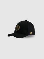 Berniukiška snapback kepurė 4F JUNIOR x Robert Lewandowski - juoda