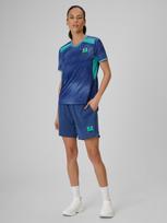 Greitai džiūstančios futbolo šortai moterims - denim