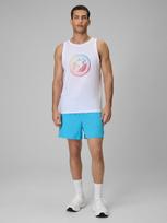 Vyriški paplūdimio boardshorts šortai - mėlyni